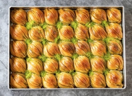 Fıstık Dolgulu 2500 Gr Midye Baklava